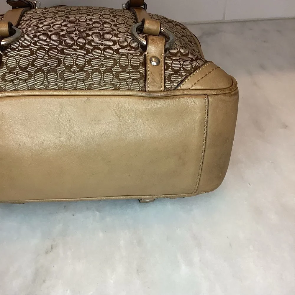 Coach Bag Purse Handbag Signature Mini C Jacquard EW Gallery Tote Pocketbook